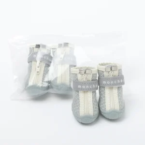 front zipper mesh shoes