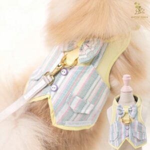 Yellow Pastel Gentlemen Harness Dog & Cat