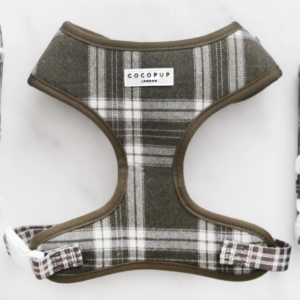 Olive Check Adjustable Neck HARNESS