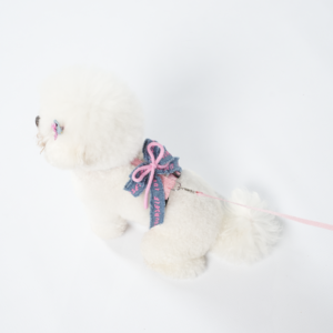 LDAIELLE Denim with pink bow