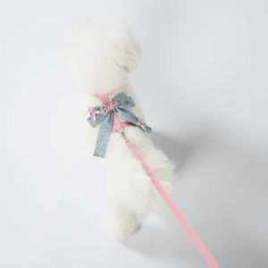 LDAIELLE Denim barbie bow